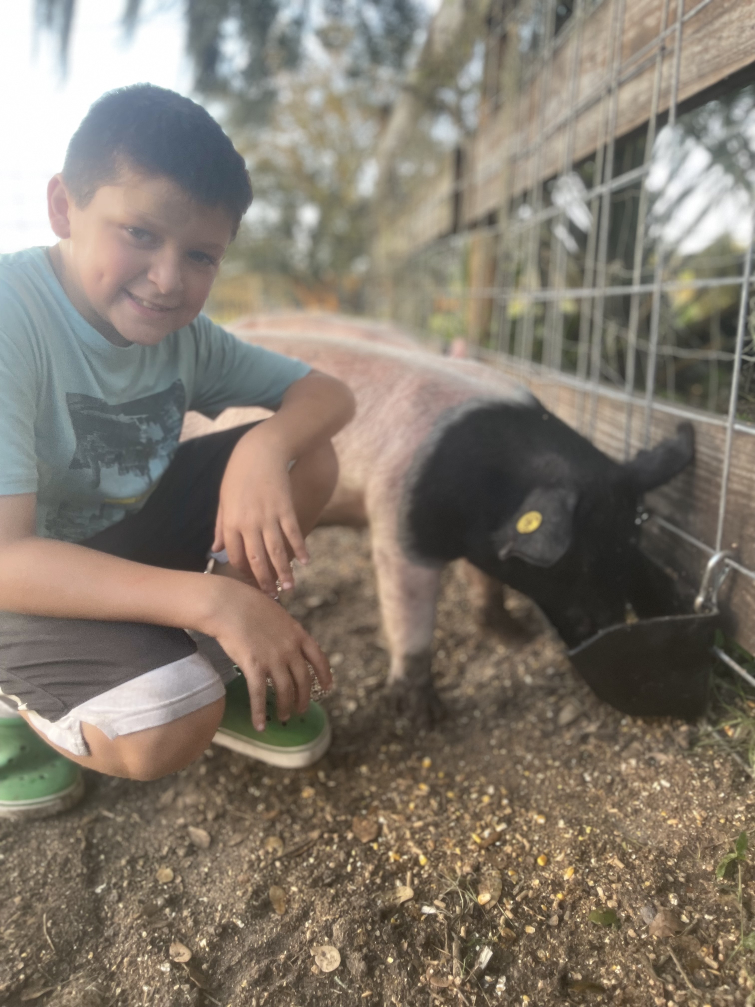 Acton Academy Alva learners exploring nature